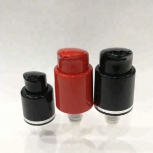 18/410 Plastic Cream pumps/ Treatment pumps with transparent overcaps
