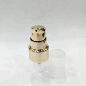 20/410 UV Electroplating Cream pumps/ Treatment pumps with transparent overcaps